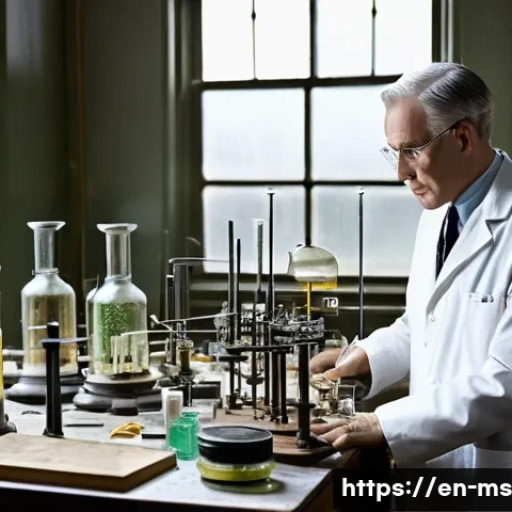 과학적 발견의 전환점 사례 연구 - **Prompt 1: Penicillin's Serendipitous Discovery**
"A wide-angle, richly detailed, and slightly ...